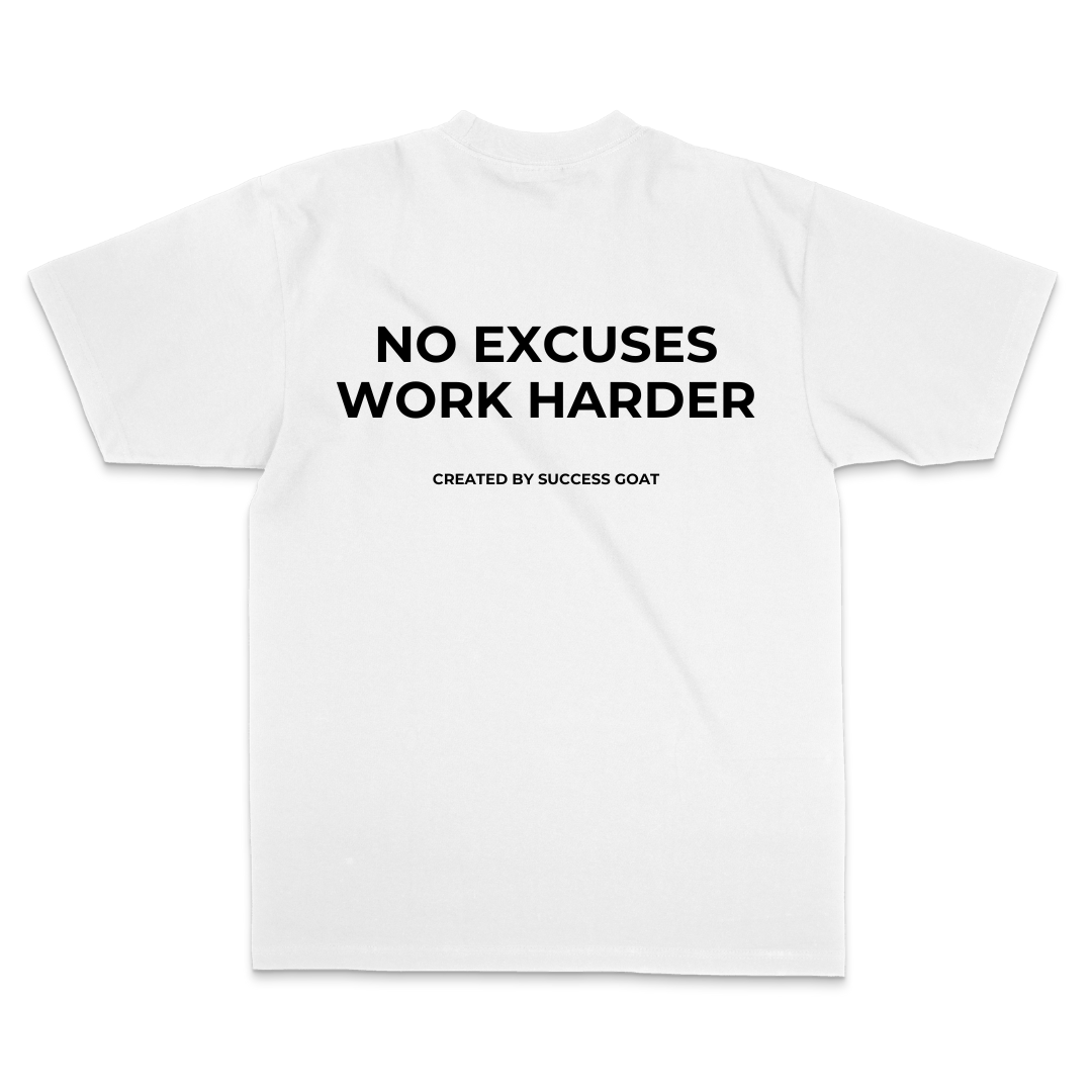 "WORK HARDER" TEE