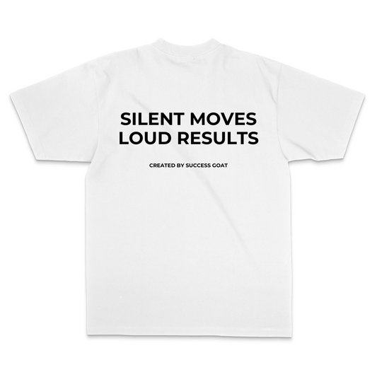 "SILENT MOVES" TEE