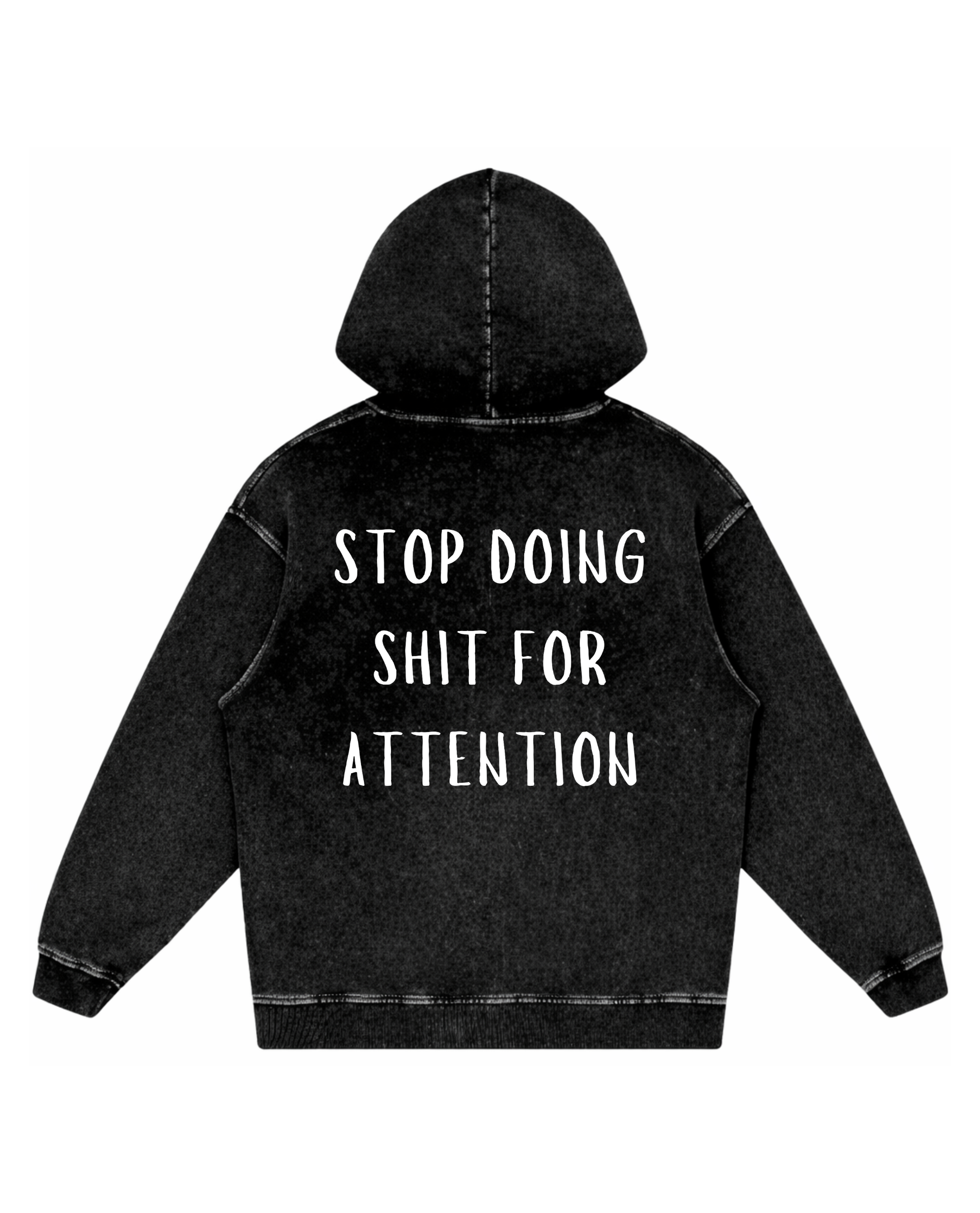 ATTENTION (VINTAGE HOODIE)