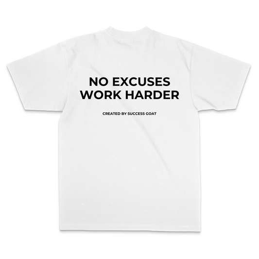 "WORK HARDER" TEE