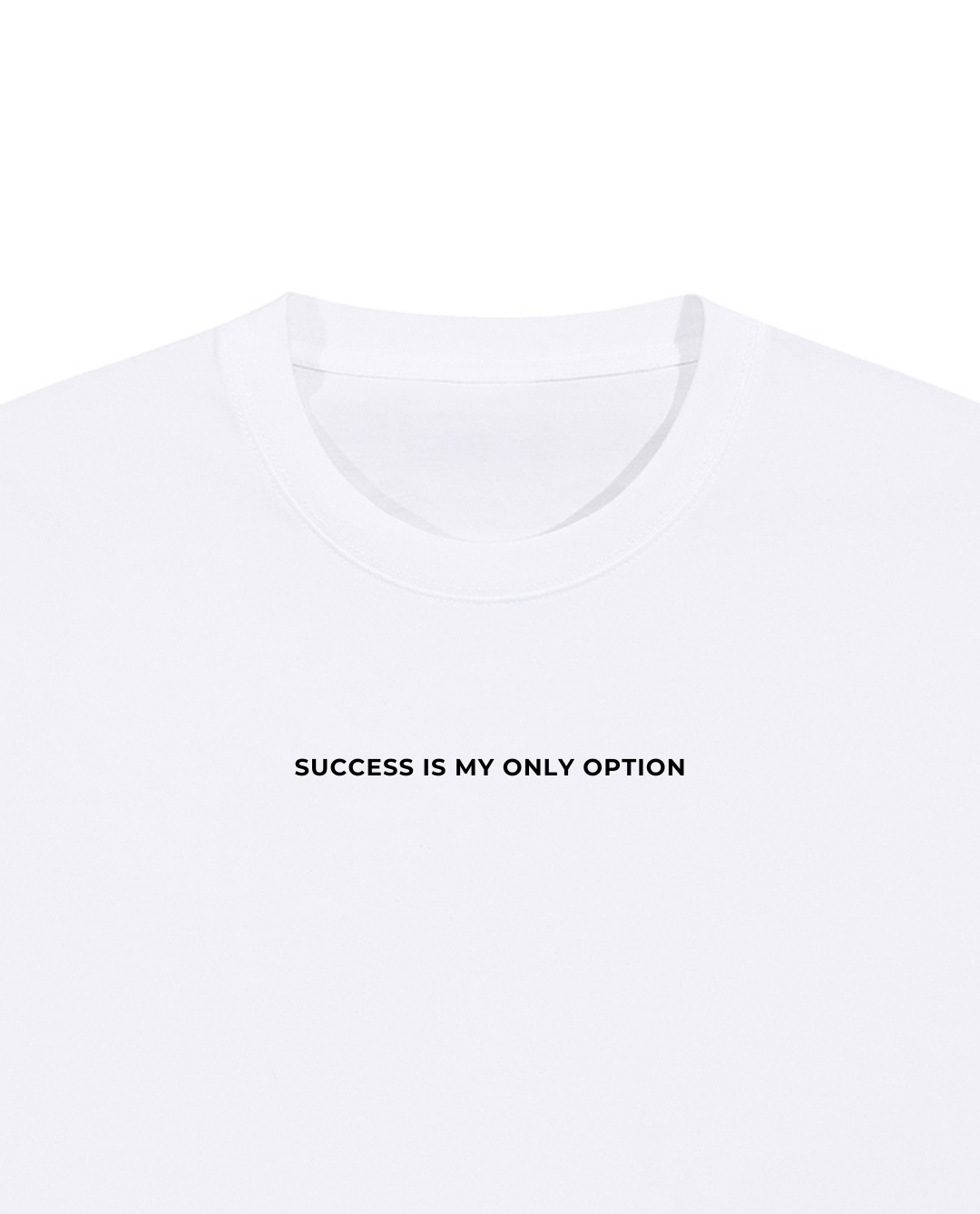 "ONLY OPTION" WHITE TEE