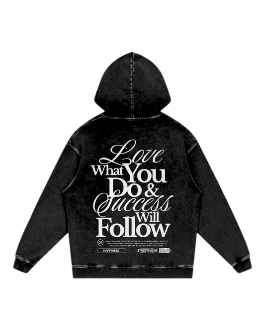 "SUCCESS" VINTAGE HOODIE