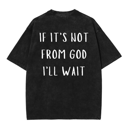"FROM GOD" VINTAGE TEE