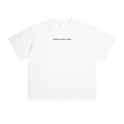 "ONLY OPTION" WHITE TEE