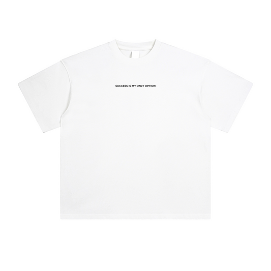"ONLY OPTION" WHITE TEE