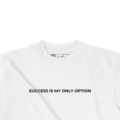 "ONLY OPTION" WHITE TEE